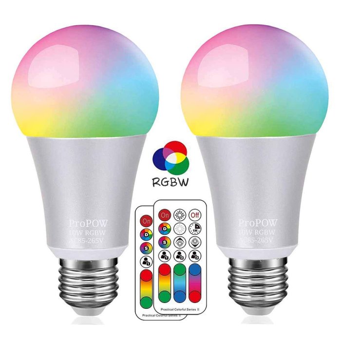 Led Smart Colour Bulbs: 10W RGBW Colour Changing - 120 Colours (set of ... Led Smart Colour Bulbs: 10W RGBW Colour Changing - 120 Colours (set of ...