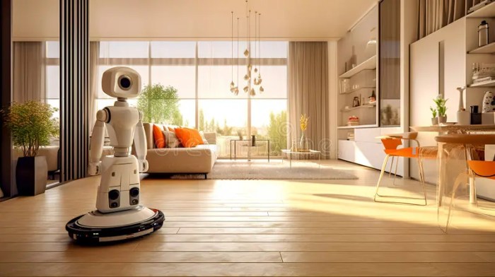 Automated Cleaning of Rooms in the Household, the Robot Vacuums Floors ... Robot Vacuums: The Global Shift to Automated Cleaning